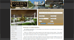 Desktop Screenshot of golden-realtors.com